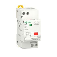 Выключатель автоматический дифференциального тока (ДИФ) RESI9 1P+N С 16А 6000А 30мА тип A | код. R9D55616 | Schneider Electric